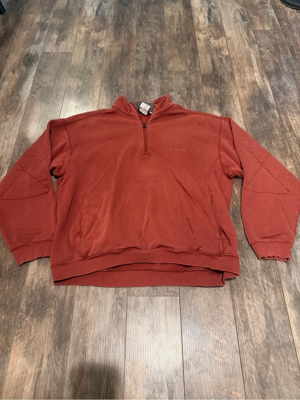 Columbia Men's Burnt Orange Quarter-Zip Pullover